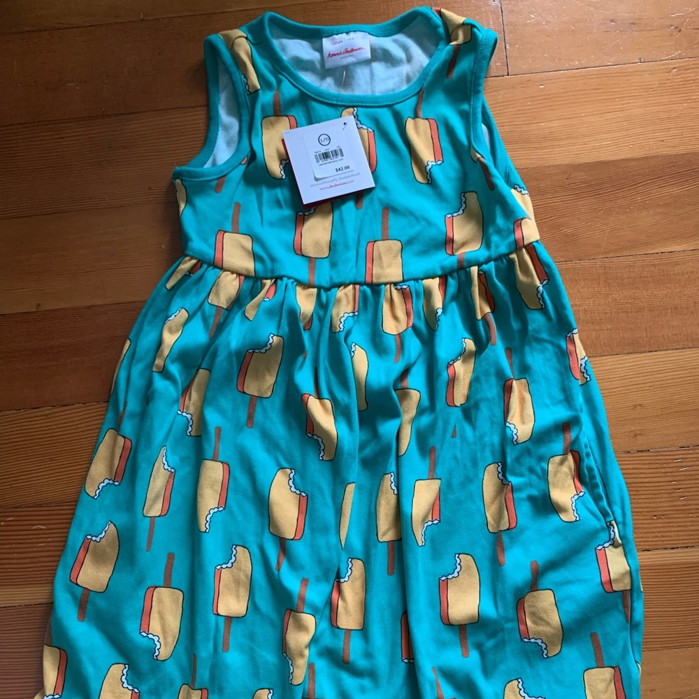 Hanna Andersson popsicle dress, New with Tags!!